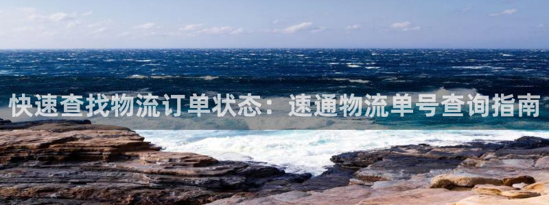 28圈注册登录：快速查找物流订单状态